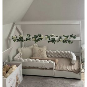 Hausbett Sofia 160x80 cm - weiß
