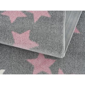 Kinder Teppich Spring Star - grau, LIVONE