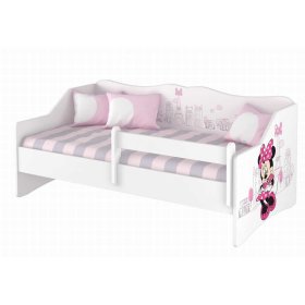 Kinder Bett mit zurück - Minnie Mouse in Paris, BabyBoo, Minnie Mouse