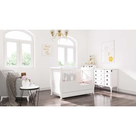Kinderbett Míša 120x60 - weiß