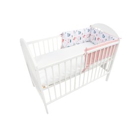 Schutzmantel 180 für Kinderbett Fox - rosa