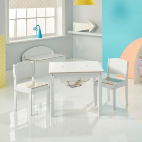 Kindertisch Crafty 2in1 + 2 Stühle , Moose Toys Ltd 