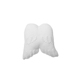 Dekoratives Strickkissen - Angel Wings