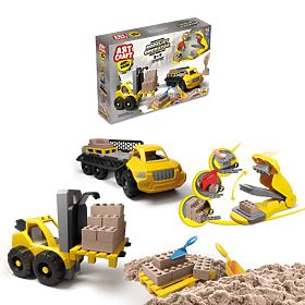ART CRAFT Kinetischer Sand Set - Erschaffen, Bauen, Zerlegen