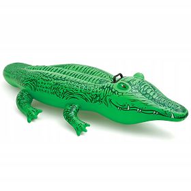 Aufblasbare Alligator-Schwimmmatratze 168 cm INTEX 58546