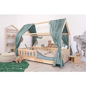 Baldachin für Hausbett Tea - grün