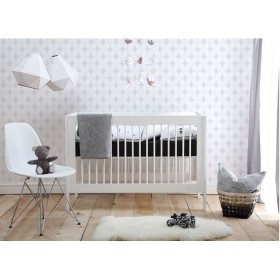 Babybett Gitterbett Basic 120x60 cm, Pinio