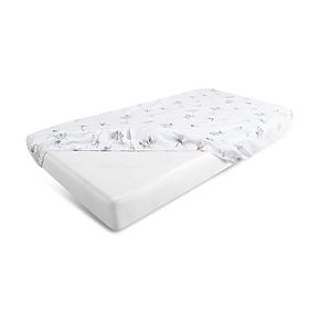 Baumwollspannbettlaken mit Gummizug - Libellen (140x70 cm), Babymatex