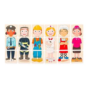Berufe und Menschen aus aller Welt - ich puzzle und entdecke