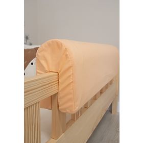 Bettgitter-Schoner Ourbaby - Jersey - Pfirsich
