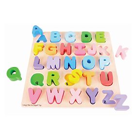 Großbuchstaben des Bigjigs Baby-Alphabets