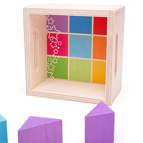 Bigjigs Baby Erste Holzbausteine Set 17 Stück