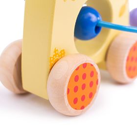Bigjigs Baby-Giraffe-Labyrinth auf Rädern