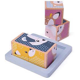 Bigjigs Baby Holzklötze Woodland, Bigjigs Toys