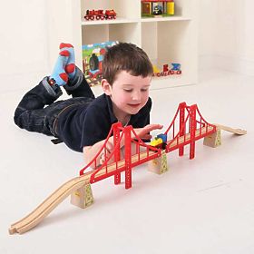 Bigjigs Rail Doppelschienenbrücke