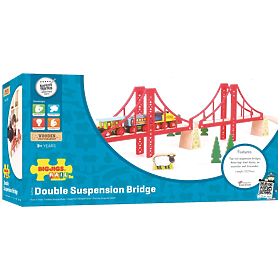 Bigjigs Rail Doppelschienenbrücke