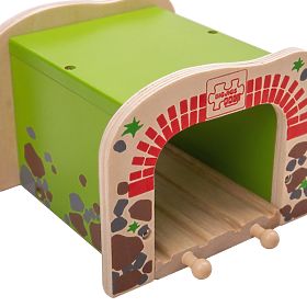Bigjigs Rail Doppelter Eisenbahntunnel