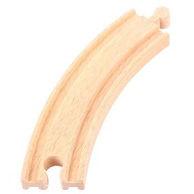 Bigjigs Rail Lange Rundschienen 17 cm 4 Stk