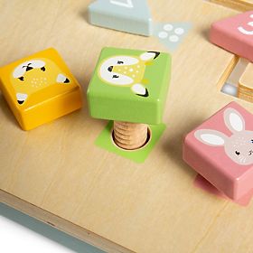 Bigjigs Toys Arbeitstisch mit Klopfspiel