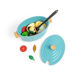 Bigjigs Toys Auflaufform mit Gemüse, Bigjigs Toys