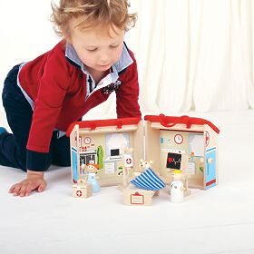 Bigjigs Toys Bärenkrankenhaus