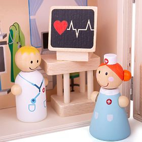 Bigjigs Toys Bärenkrankenhaus