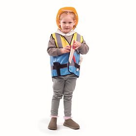 Bigjigs Toys Bauarbeiter-Kostüm, Bigjigs Toys