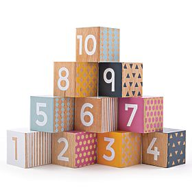 Bigjigs Toys Didaktische Würfel Zahlen, Bigjigs Toys