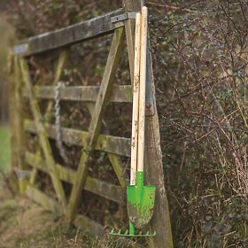 Bigjigs Toys Gartenrechen grün