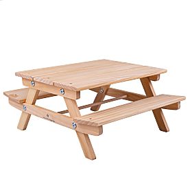 Bigjigs Toys Holz-Picknickbank für Puppen, Bigjigs Toys
