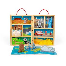 Bigjigs Toys Holz-Reisespielset