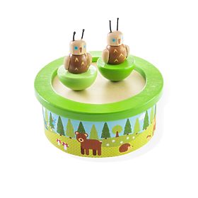 Bigjigs Toys Holz-Spieluhr Woodland, Bigjigs Toys