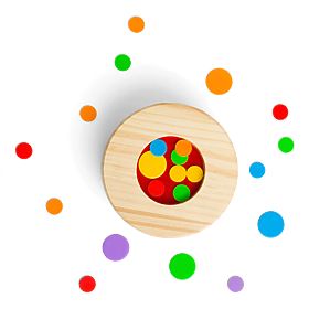 Bigjigs Toys Holzflöhe