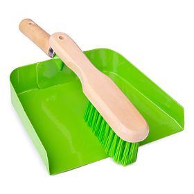Bigjigs Toys Kehrschaufel mit Handfeger, Bigjigs Toys