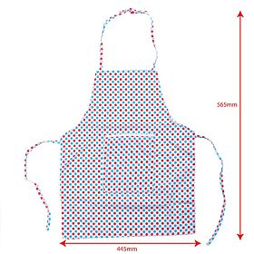 Bigjigs Toys Kochset mit gepunkteter Schürze