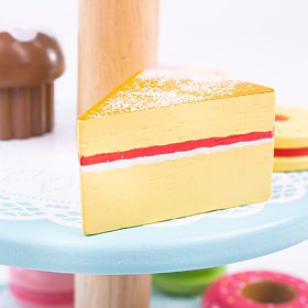 Bigjigs Toys Kuchenständer mit Törtchen
