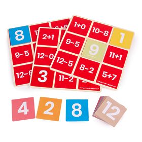 Bigjigs Toys Mathematisches Bingo Addition und Subtraktion, Bigjigs Toys