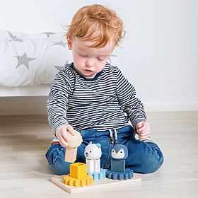 Bigjigs Toys Motorikbrett Arktis, Bigjigs Toys