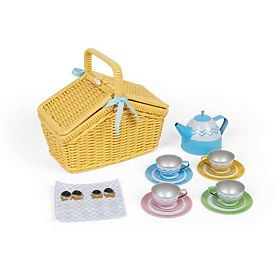 Bigjigs Toys Picknick-Set im Korb