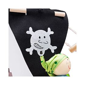 Bigjigs Toys Piratenschiff mit Piraten