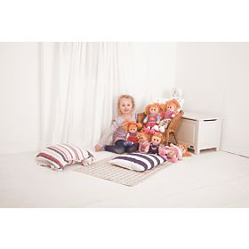 Bigjigs Toys Rosa Pyjama für Puppe 28 cm