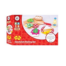Bigjigs Toys Sandwich-Set, Bigjigs Toys