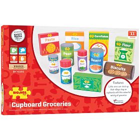 Bigjigs Toys Set haltbarer Lebensmittel, Bigjigs Toys