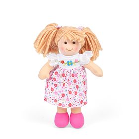 Bigjigs Toys Stoffpuppe Georgia - klein 25 cm