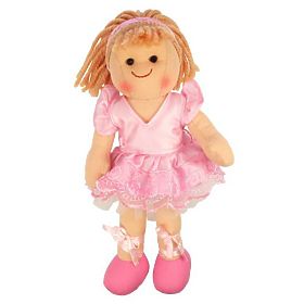 Bigjigs Toys Stoffpuppe Lily 28 cm, Bigjigs Toys