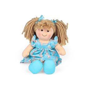 Bigjigs Toys Stoffpuppe Maisie - klein 25 cm, Bigjigs Toys
