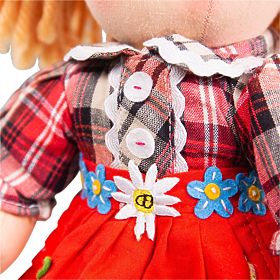 Bigjigs Toys Stoffpuppe Mandie 34 cm