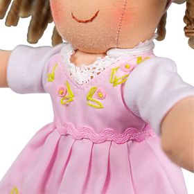 Bigjigs Toys Stoffpuppe Rose 28 cm, Bigjigs Toys