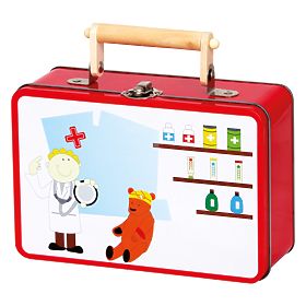 Bino Holzspielzeug Tierarztkoffer, Bino