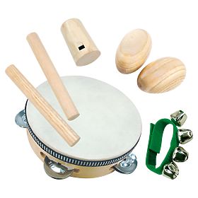 Bino Musikinstrumente Mini-Orchester 8 Teile, Bino